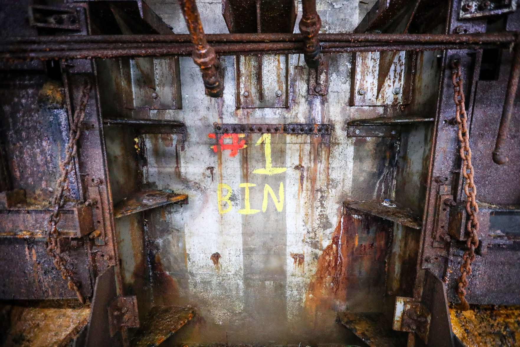 Conveyor site at the Sanford Lab